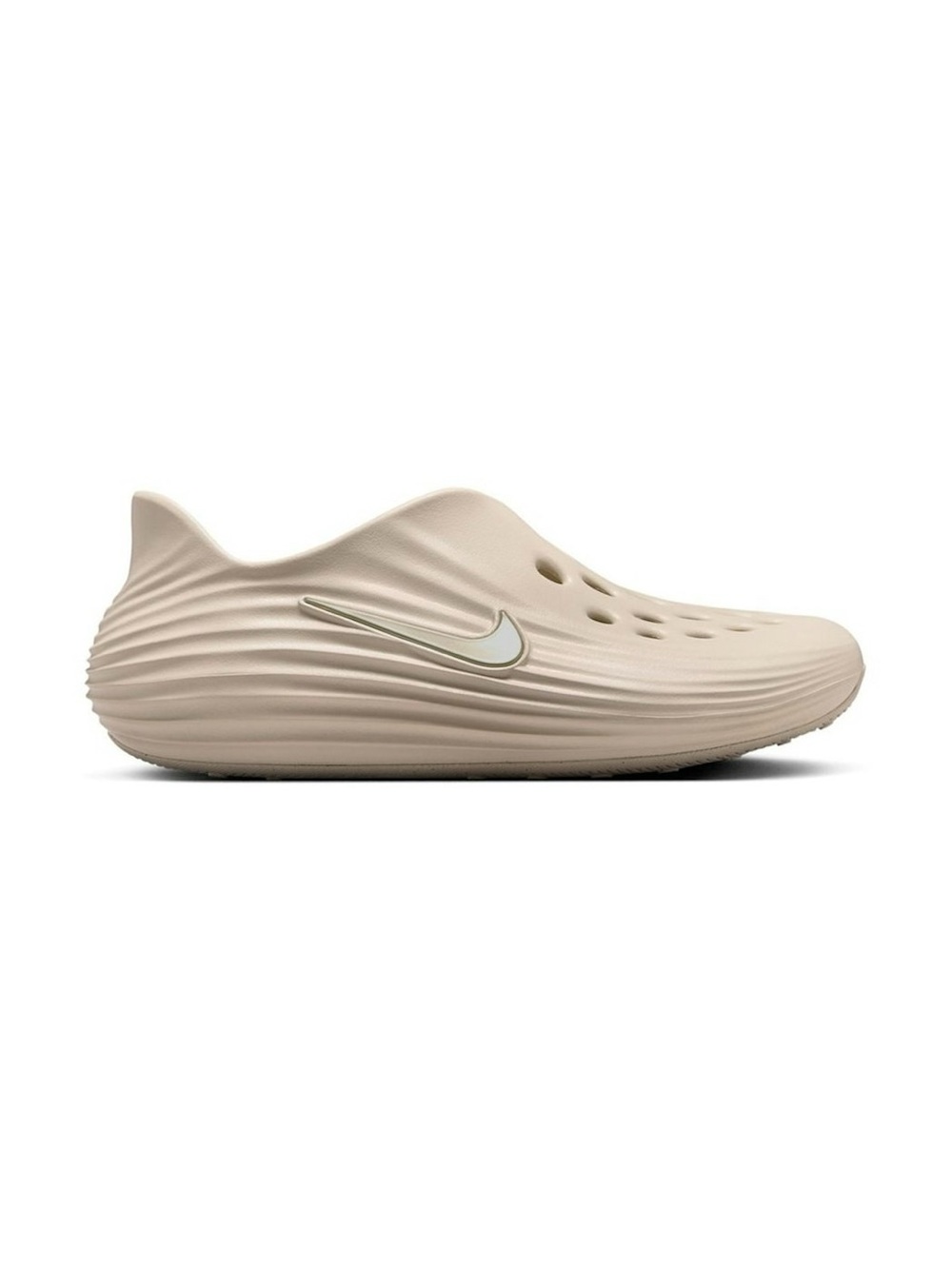 NIB Nike ReactX Rejuven8 Closed Toe Sandals M9/W10 Light Orewood Brown